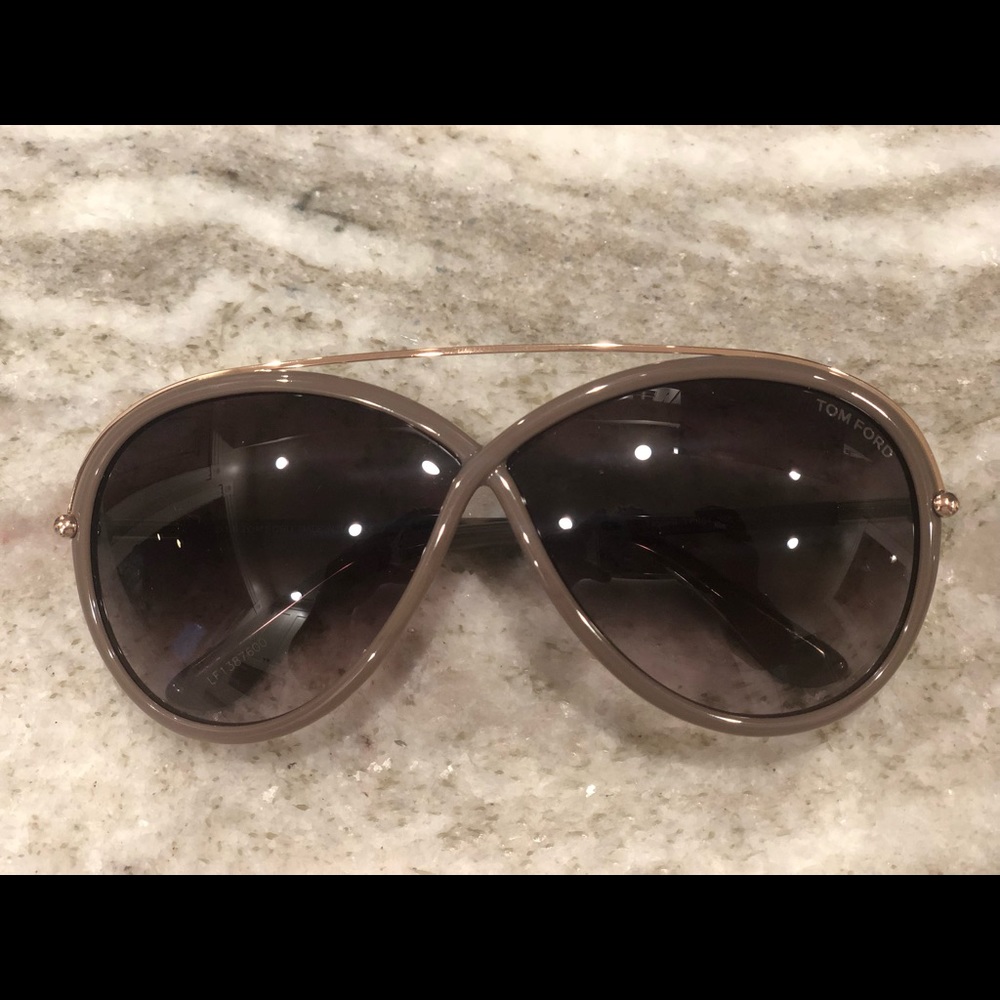 Tom Ford Tamara Sunglasses in Taupe